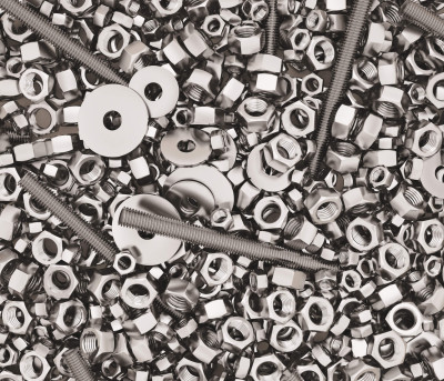 螺纹杆 螺母和垫片 met