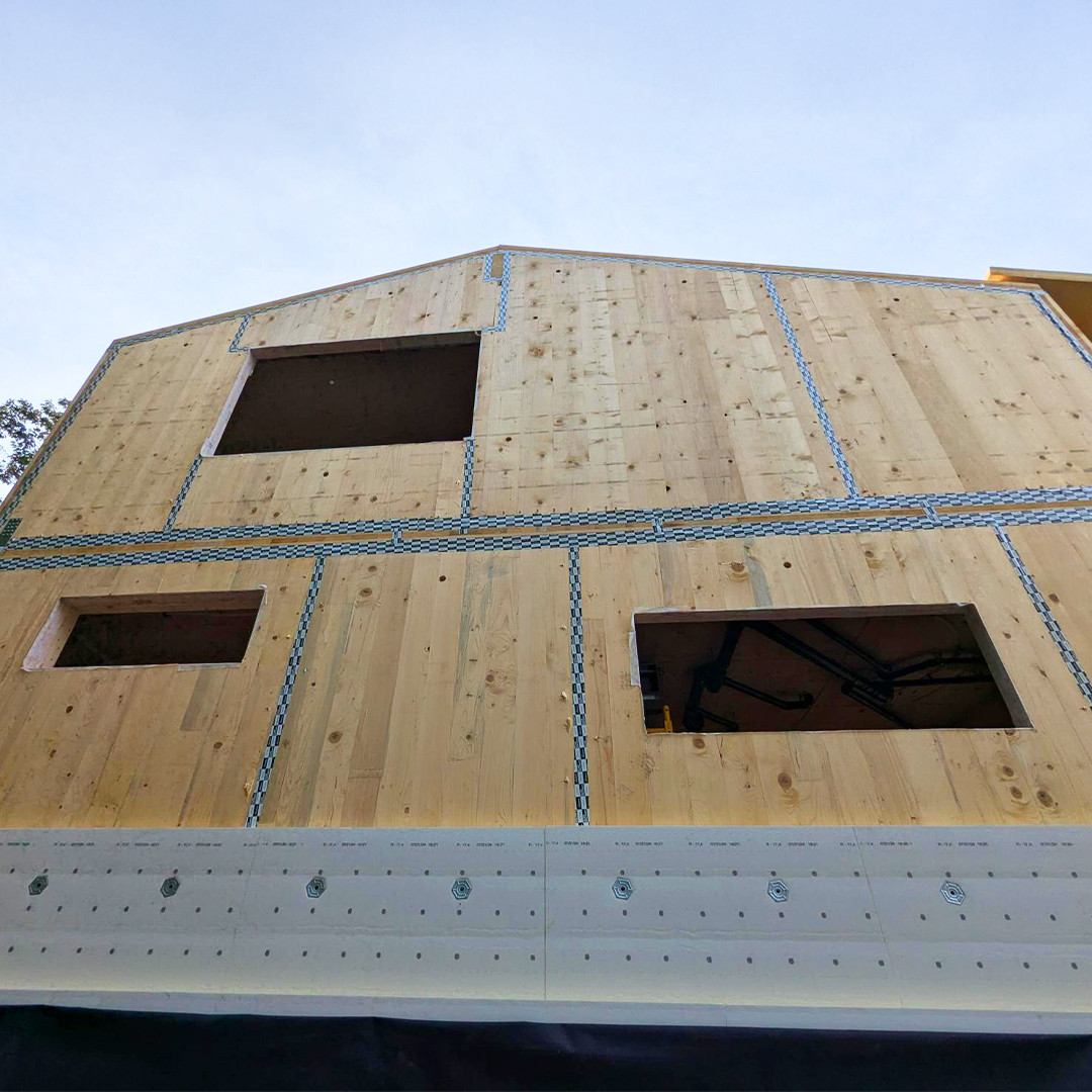 Isolamento acustico per edifici prefabbricati in X-LAM