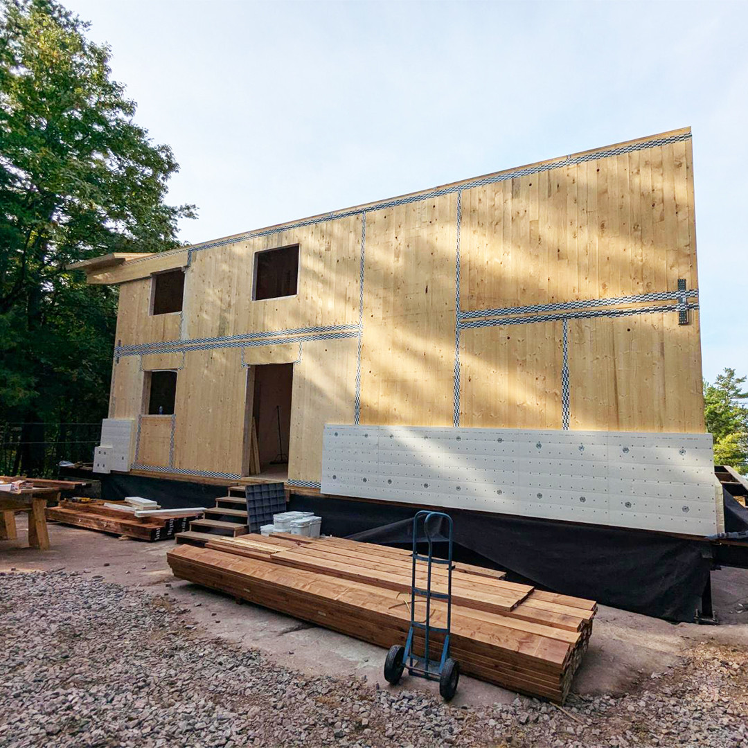Isolamento acustico per edifici prefabbricati in X-LAM