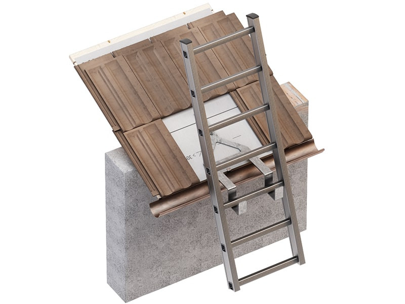 倾斜屋顶的梯子固定钩 Hang Roof Rothoblaas