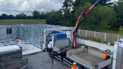 Esempio di casa in steel framing