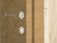 用此垫圈把保温材料固定到木材上 thermowasher 申請1